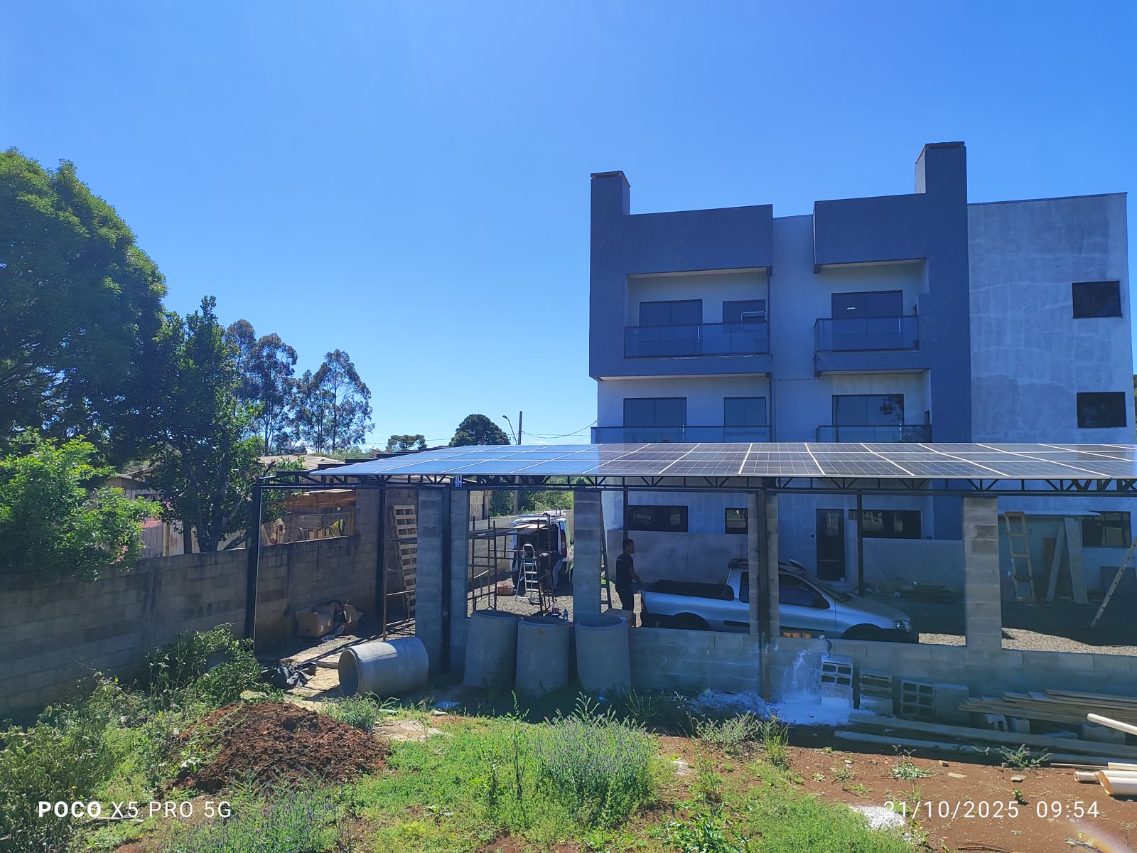 Usina solar residencial